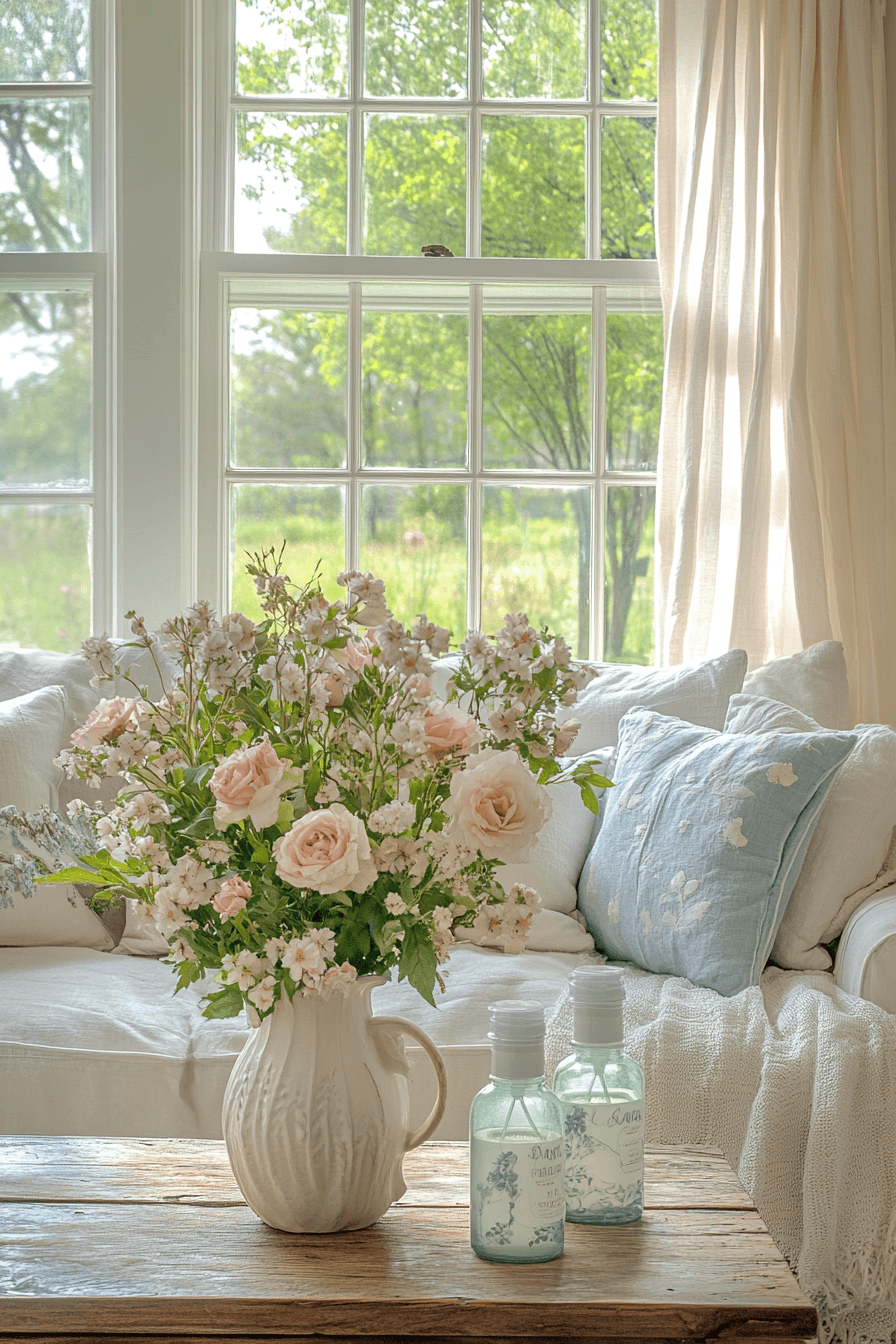 cottage spring home decor ideas