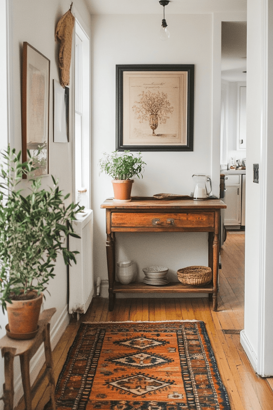 Small apartment entrance
