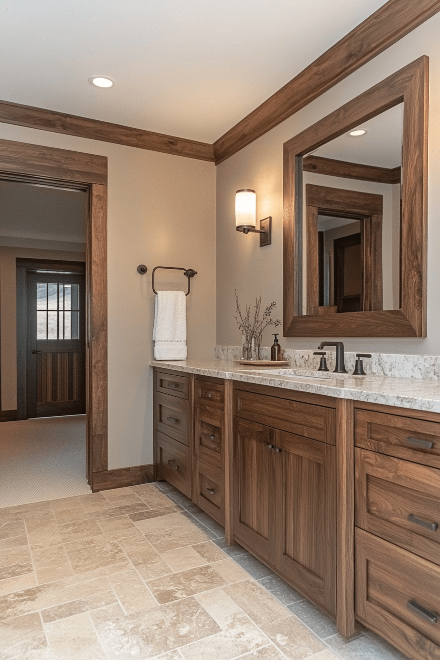 moody bathroom