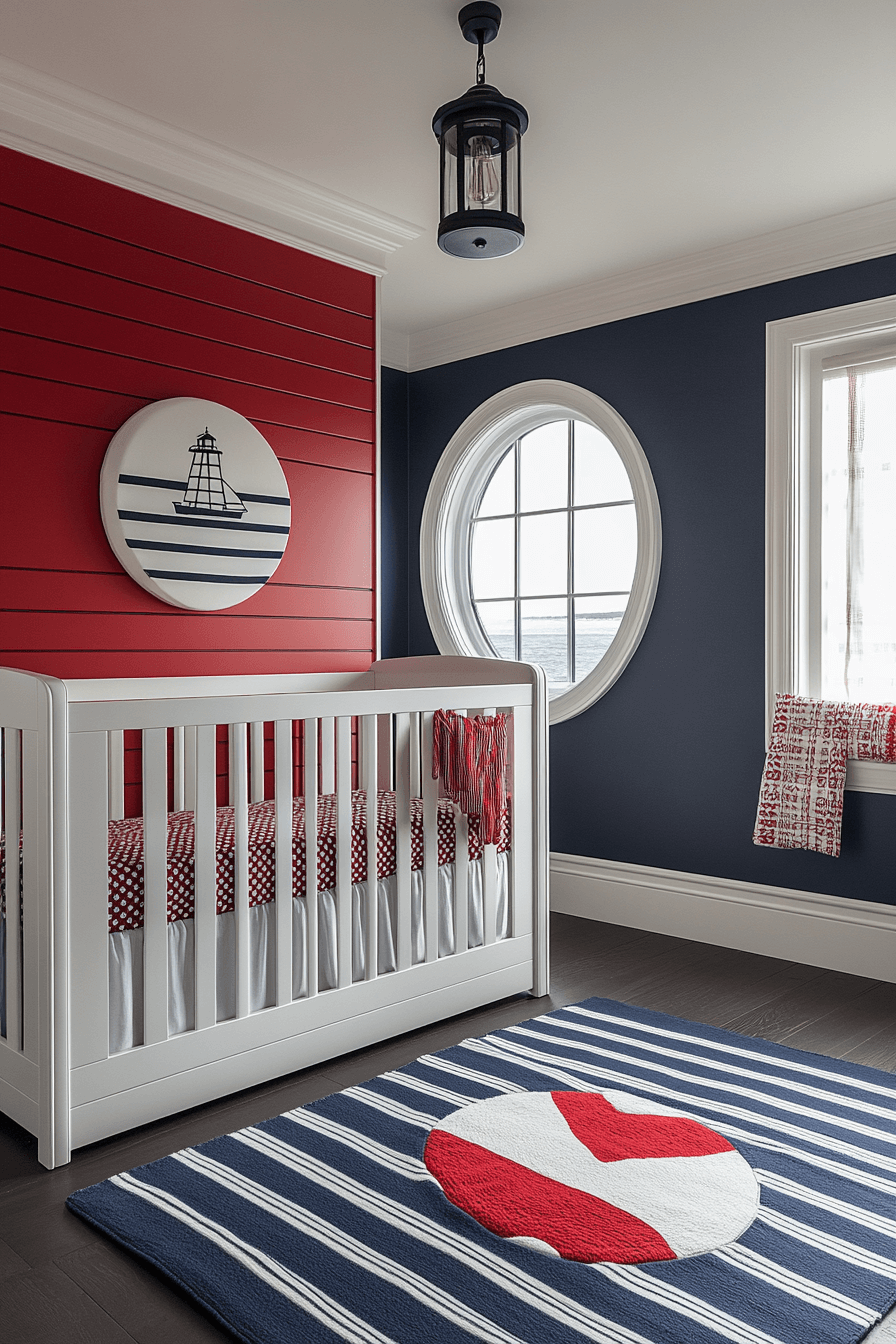Coastal Baby Room