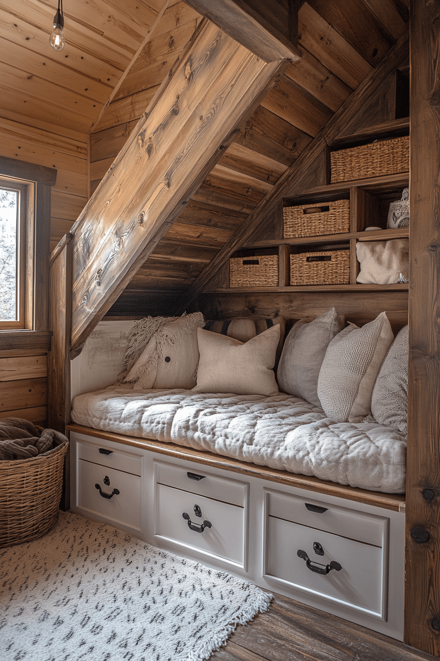 small cabin interiors
