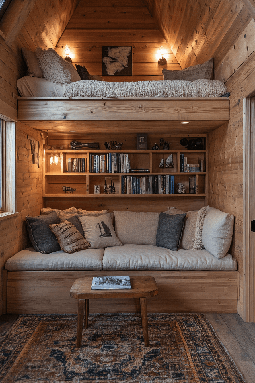 Tiny Cabins Interiors
