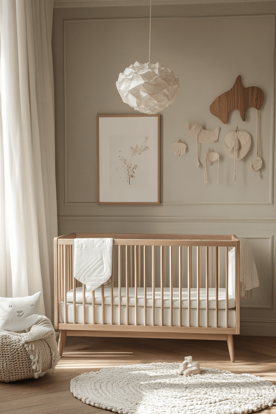 Modern Minimalist Baby Room