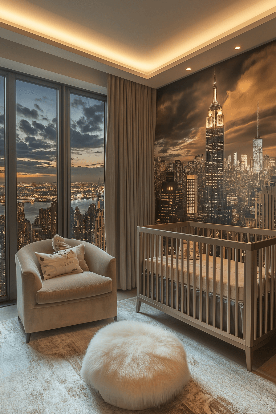 Industrial Chic Baby Room