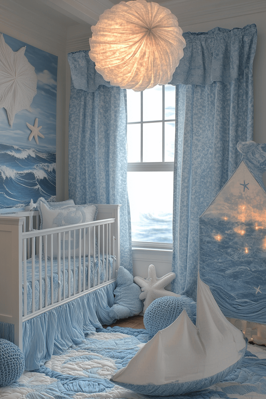 Coastal Baby Room