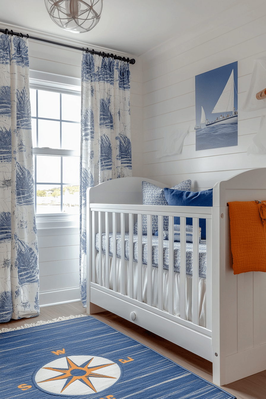 Coastal Baby Room
