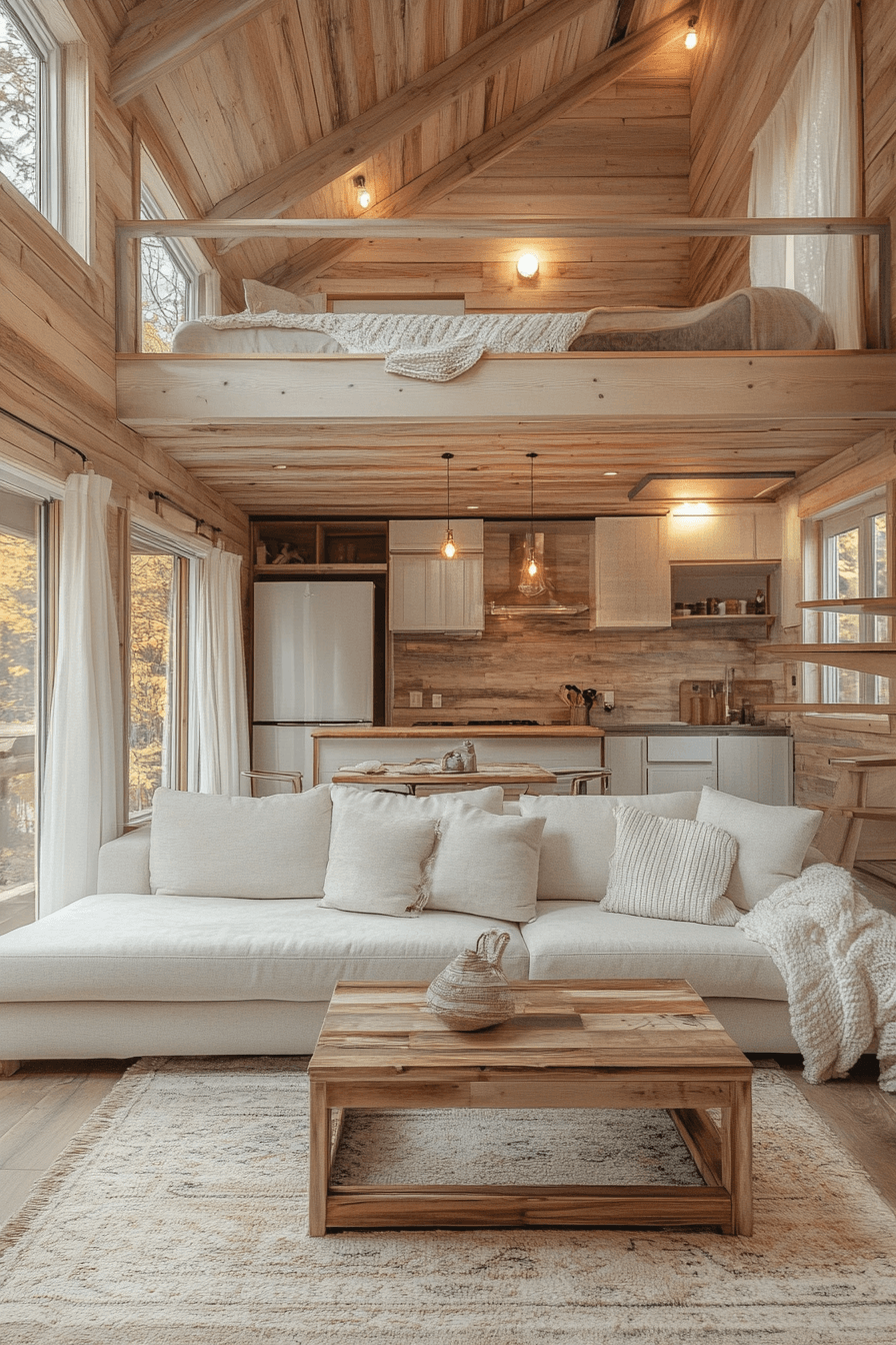 Tiny Cabins Interiors