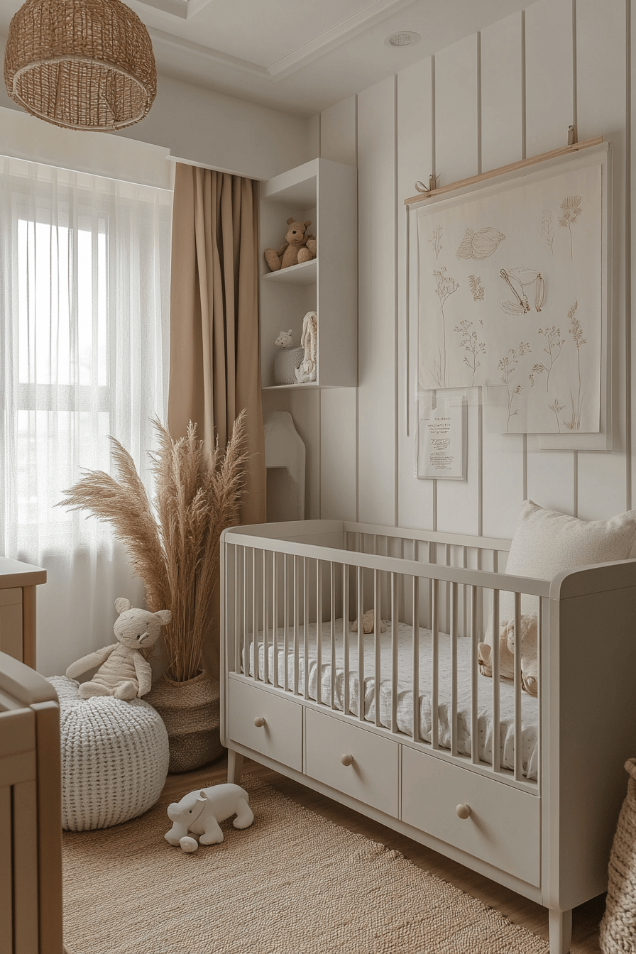 Modern Minimalist Baby Room
