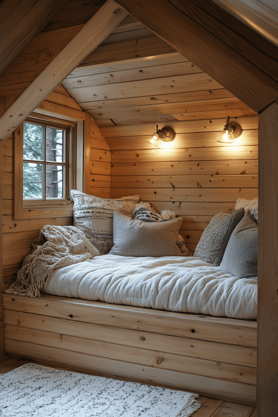 small cabin interiors