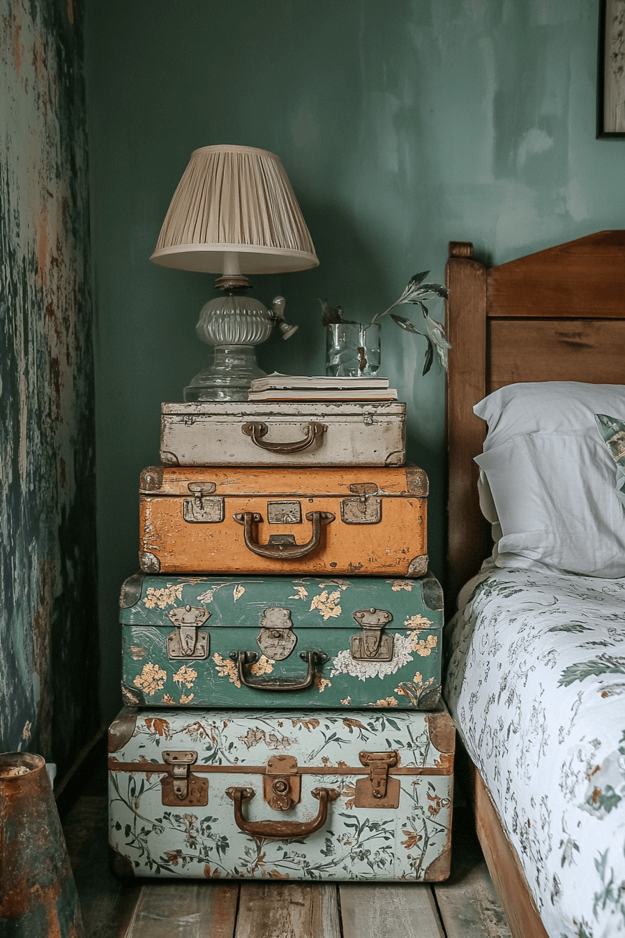 boho vintage bedroom