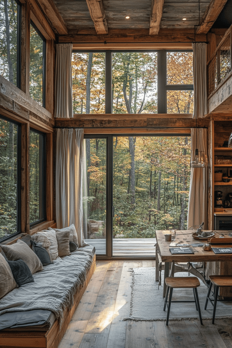Tiny Cabins Interiors