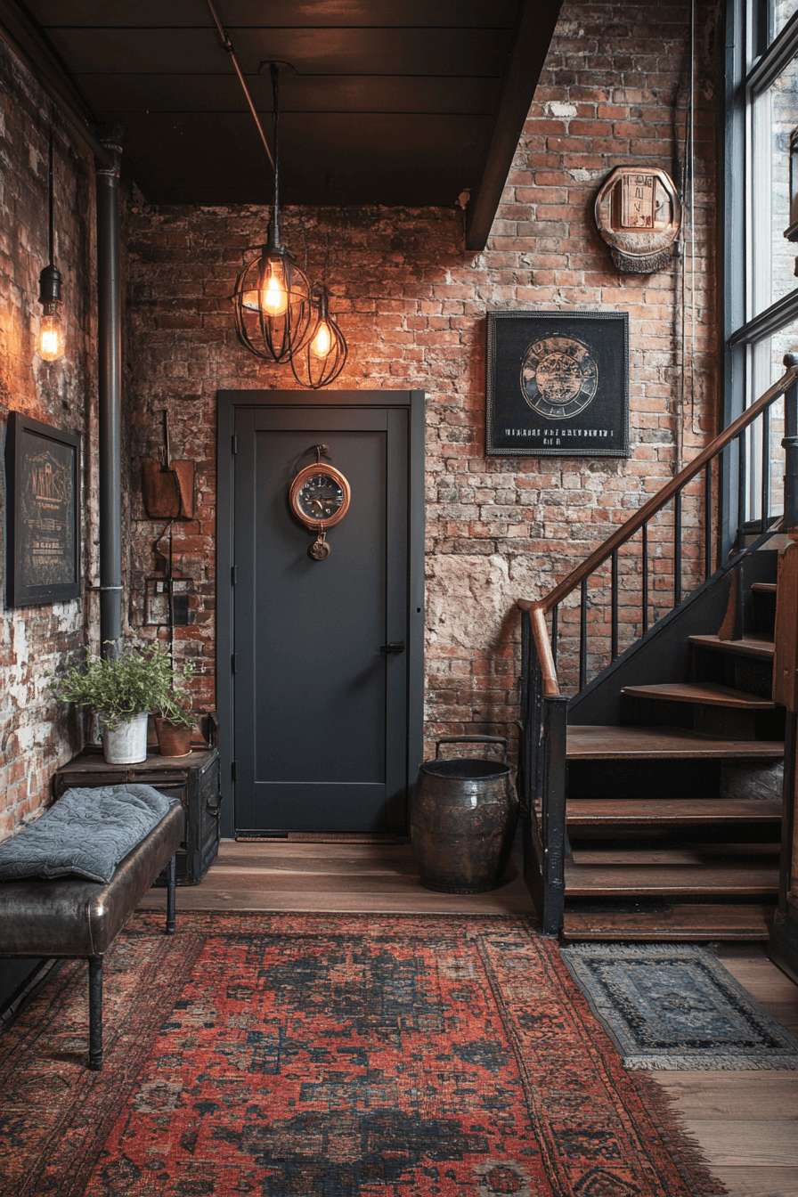 Small apartment entrance