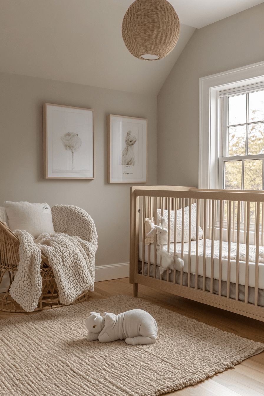 Modern Minimalist Baby Room