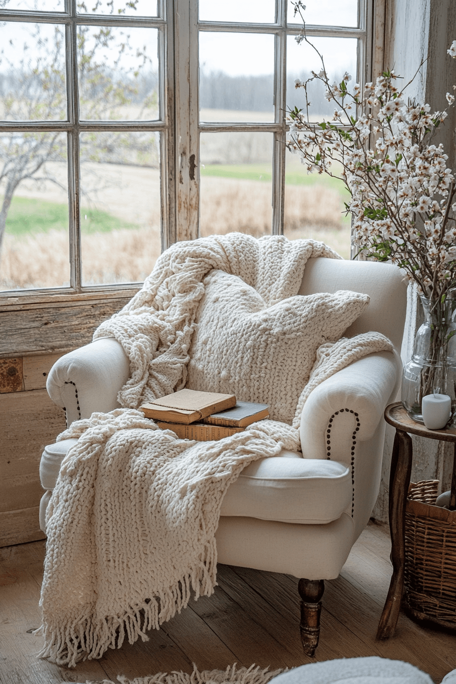 rustic spring home decor ideas