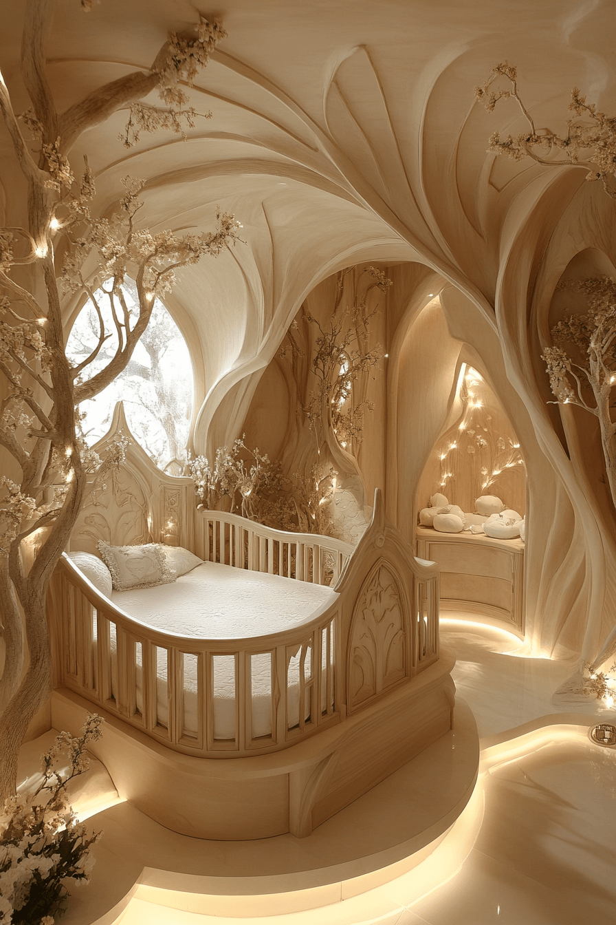 Whimsical Fantasy Baby Room