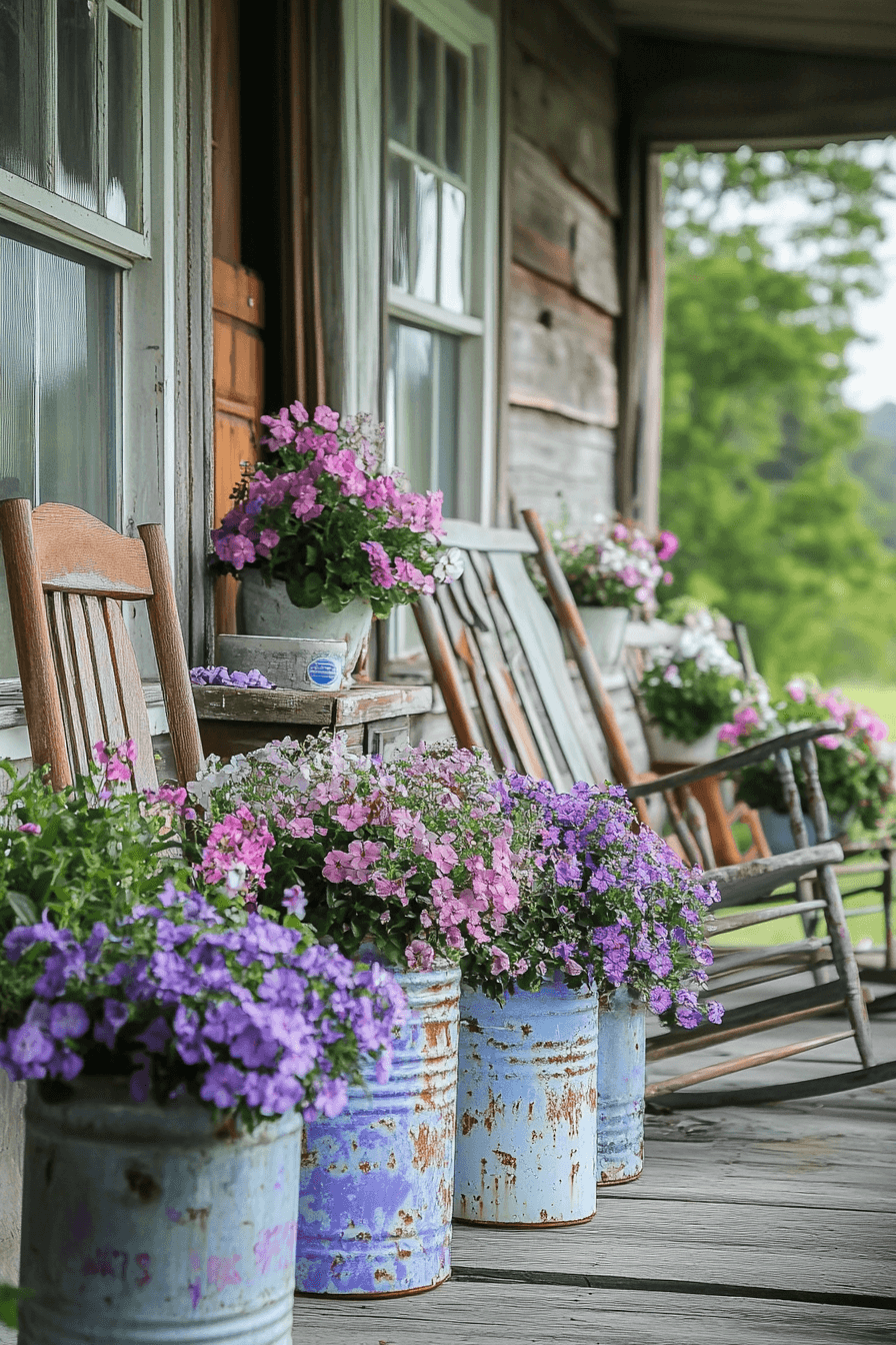 rustic spring home decor ideas