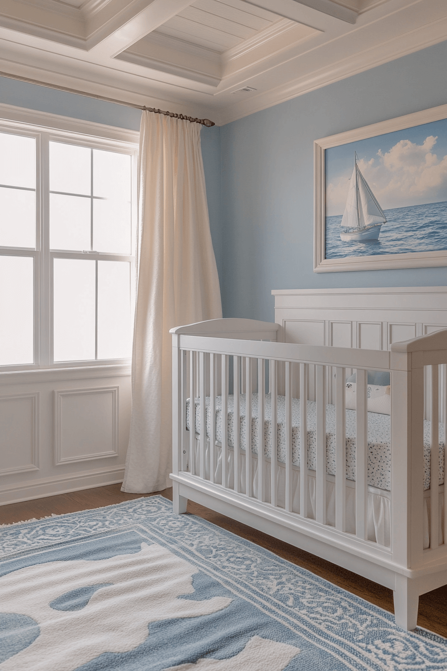 Coastal Baby Room