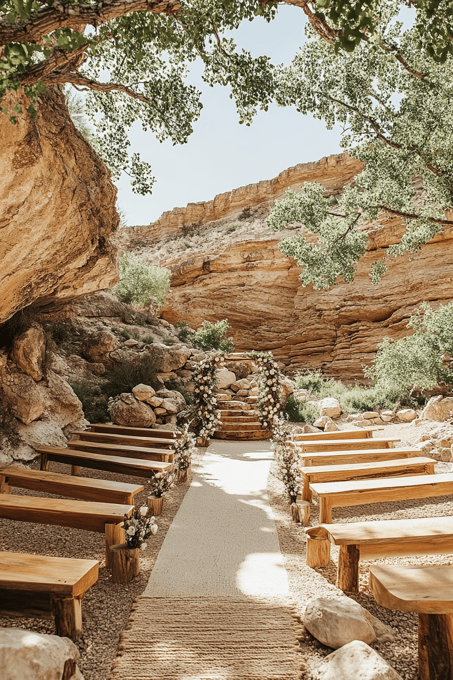 boho rustic wedding decor