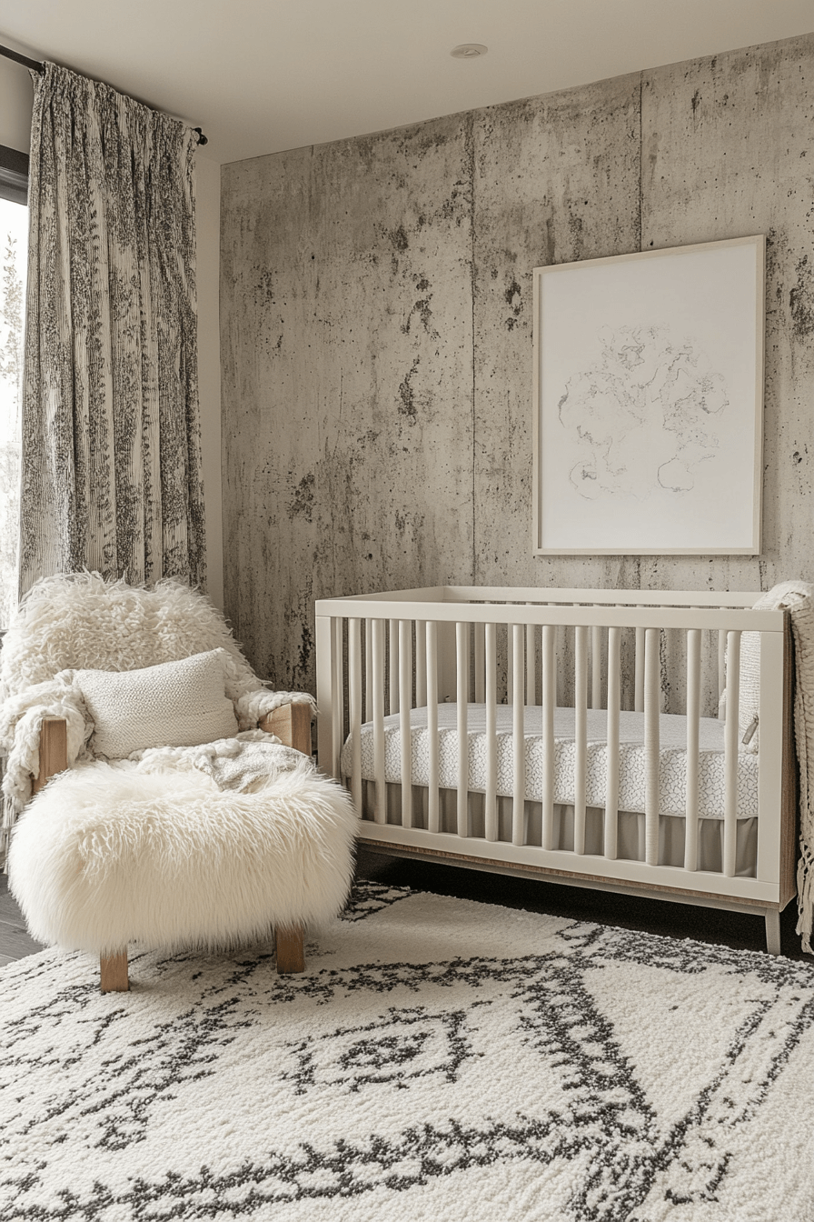 Industrial Chic Baby Room