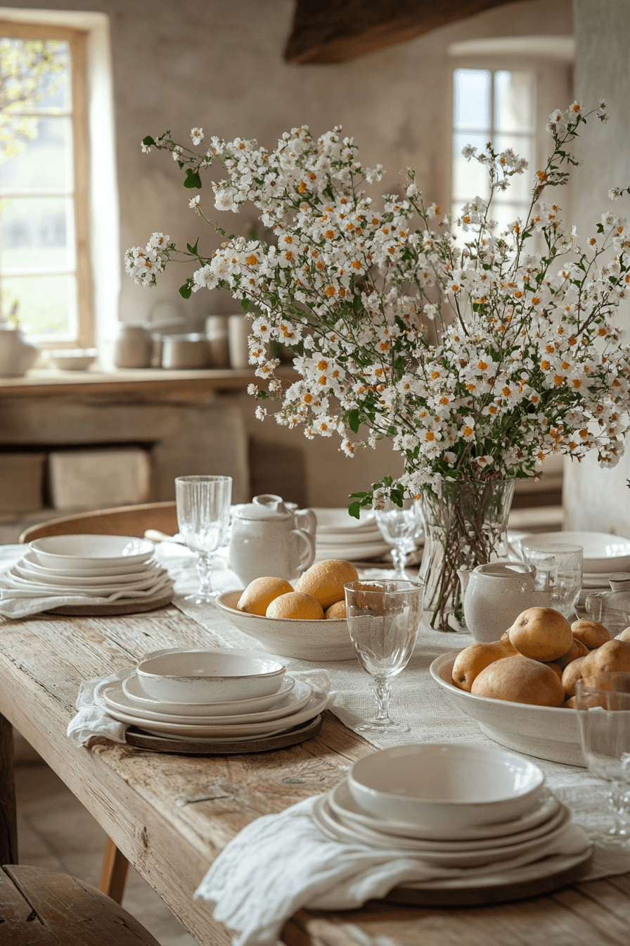 rustic spring home decor ideas