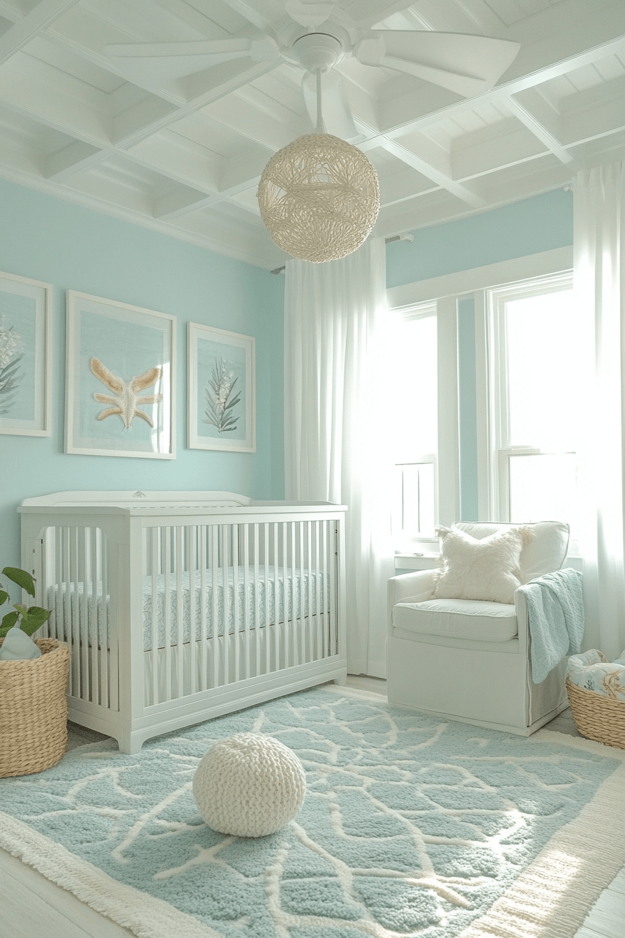 Coastal Baby Room
