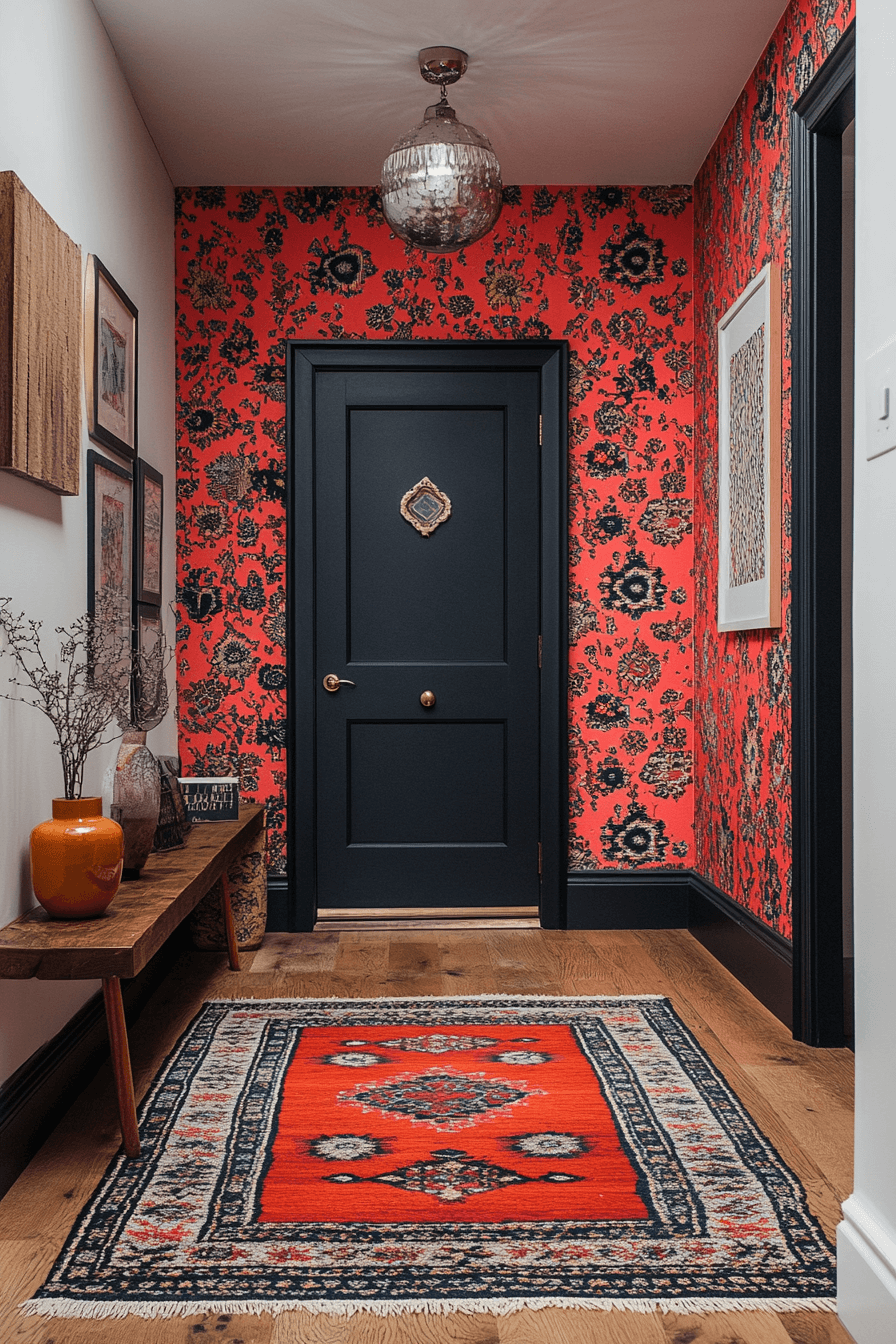 Small apartment entrance