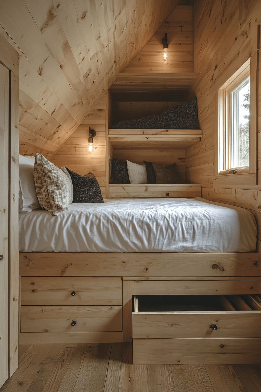 small cabin interiors