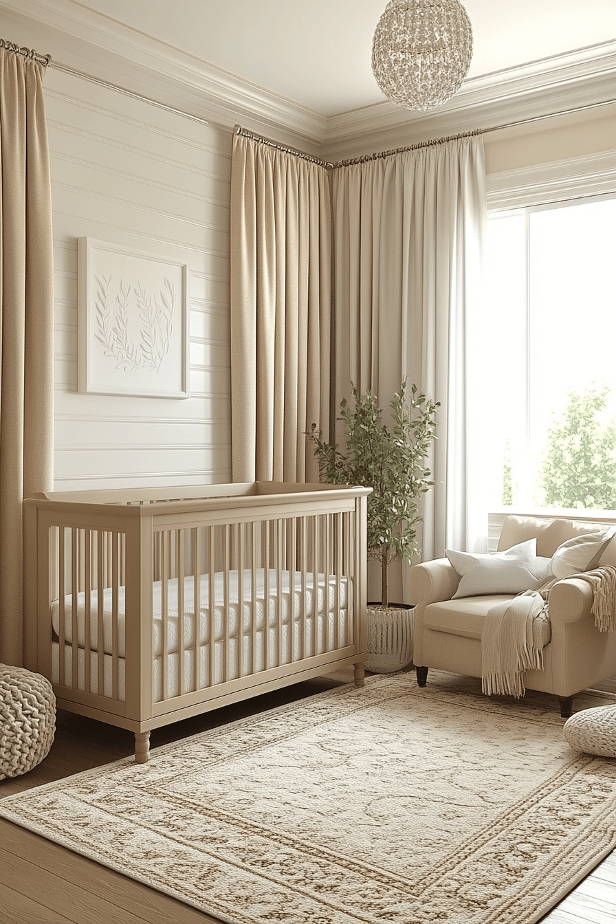Modern Minimalist Baby Room
