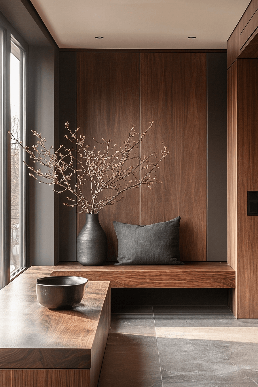 Small apartment entrance