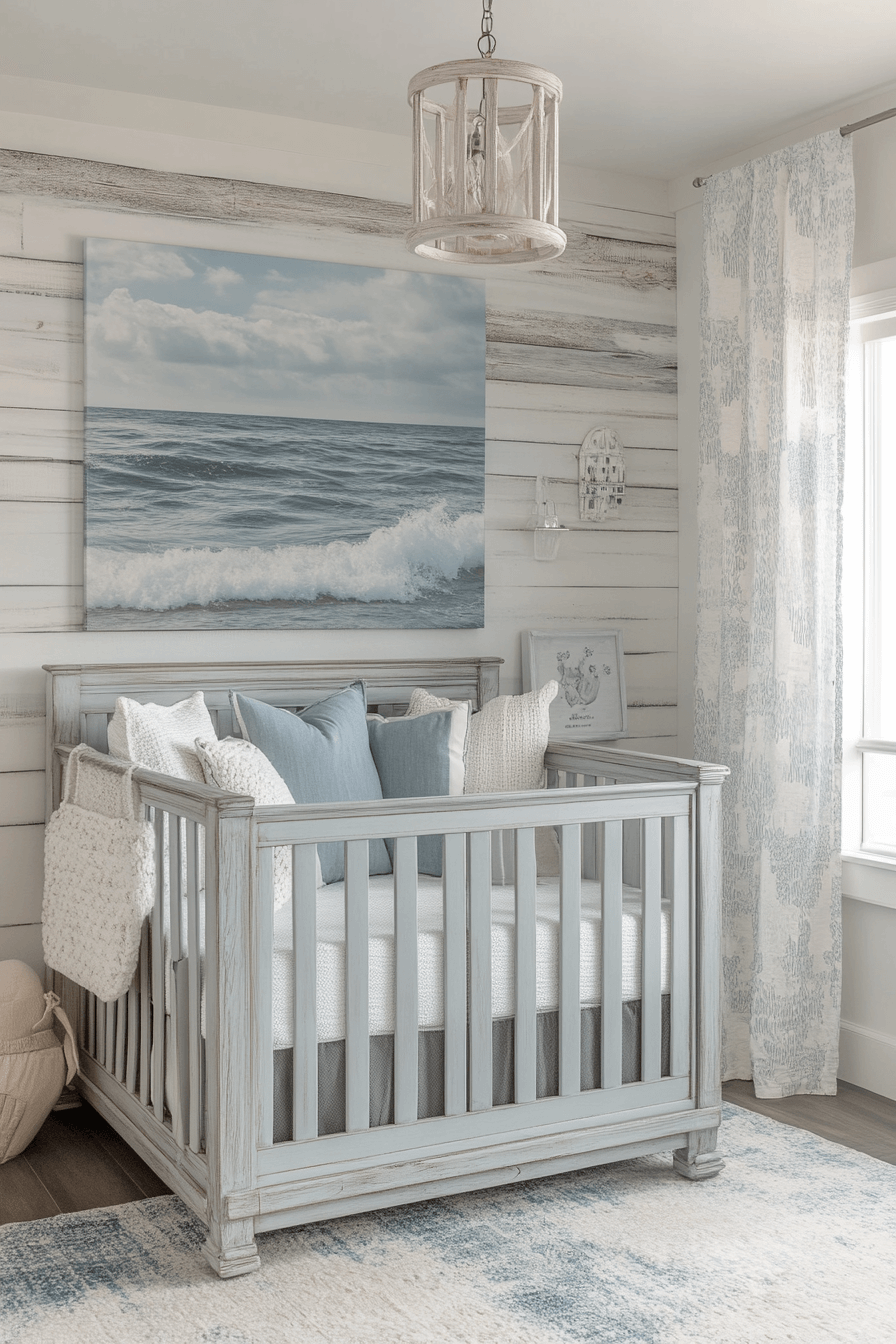 Coastal Baby Room