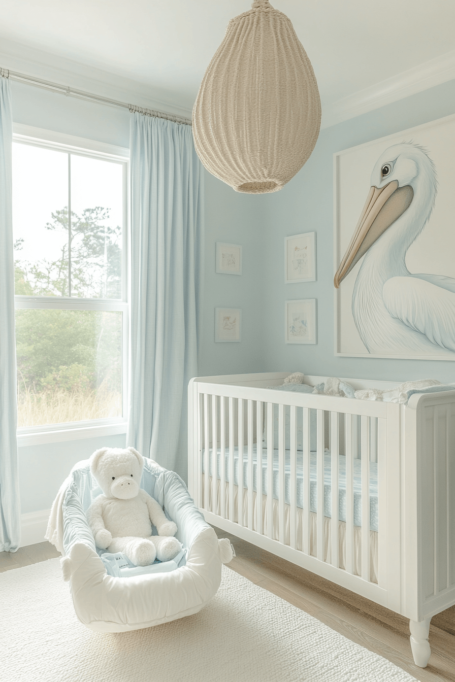 Coastal Baby Room