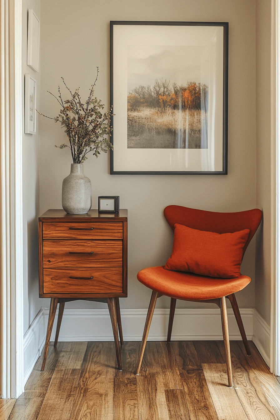 Small apartment entrance