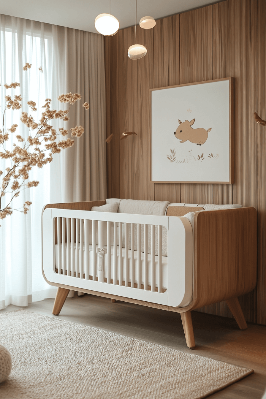 Modern Minimalist Baby Room
