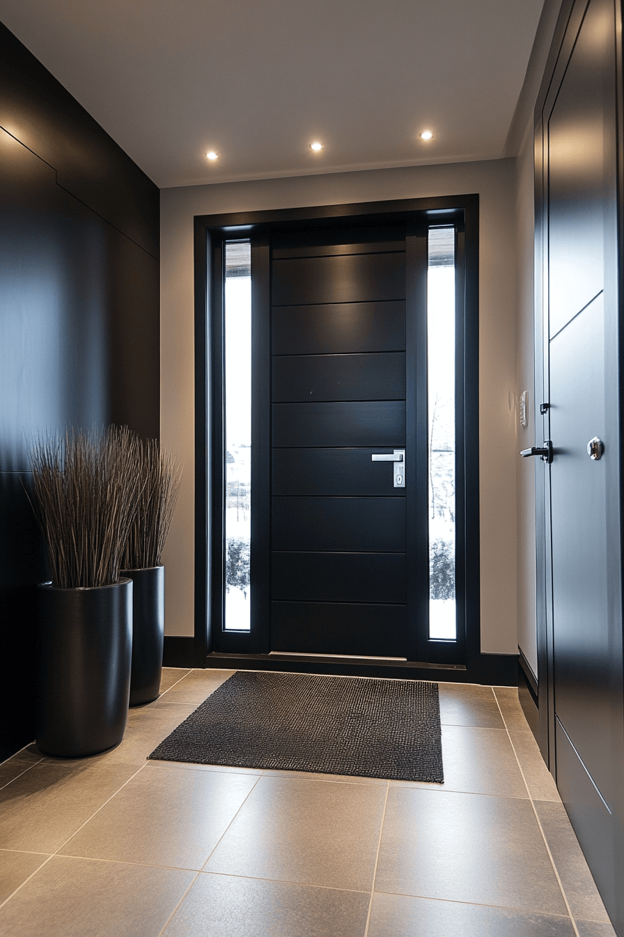 Small apartment entrance