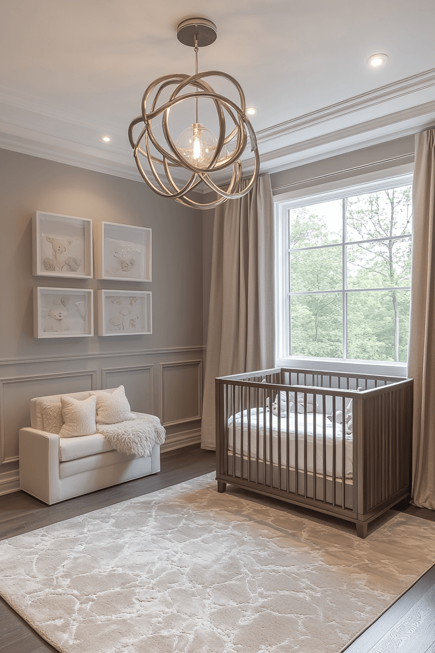 Industrial Chic Baby Room