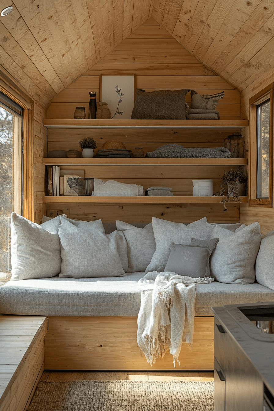 Tiny Cabins Interiors