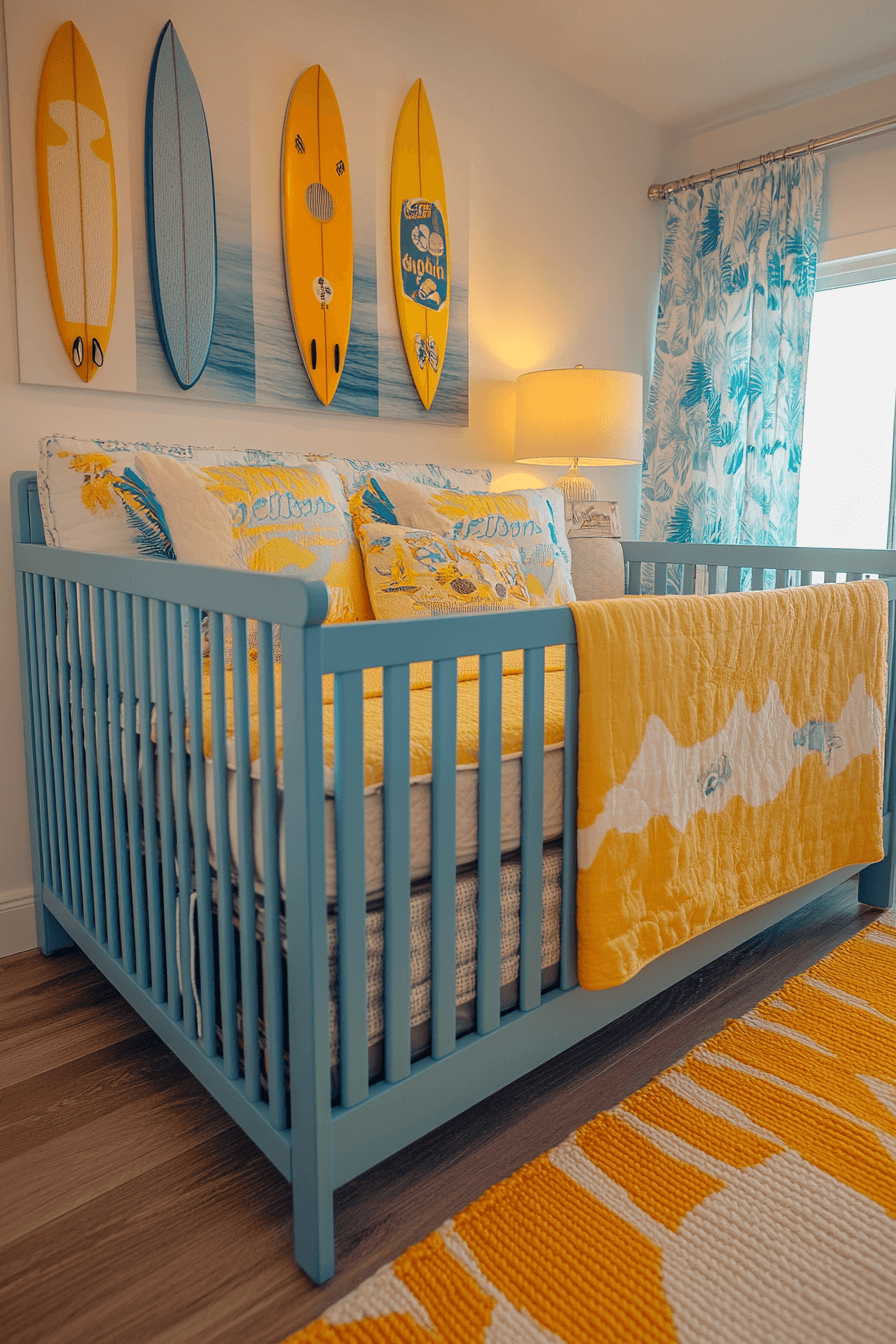 Coastal Baby Room