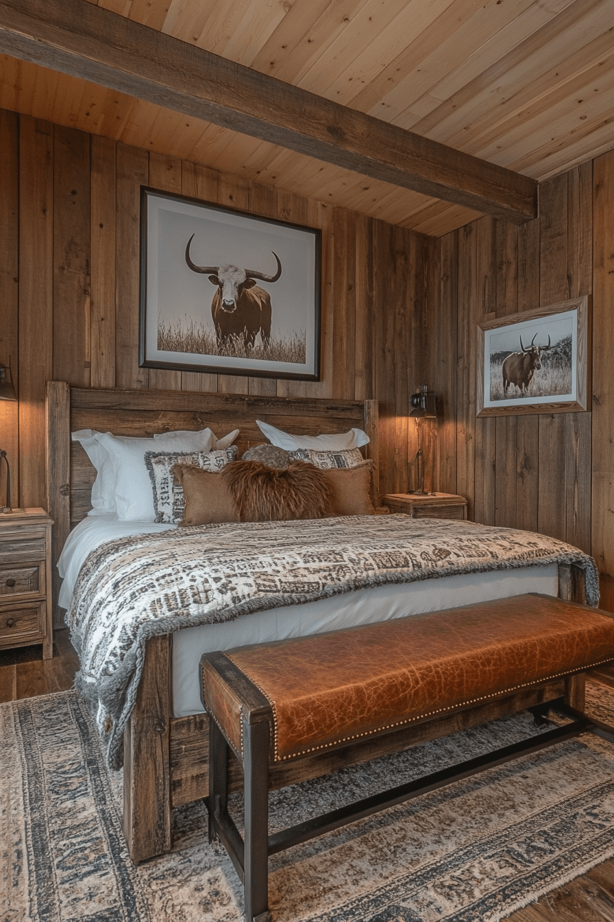 western bedroom ideas