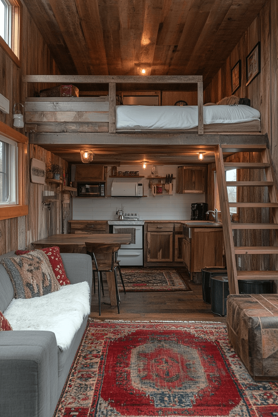 small cabin interiors