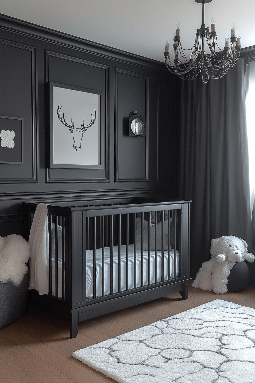 Industrial Chic Baby Room