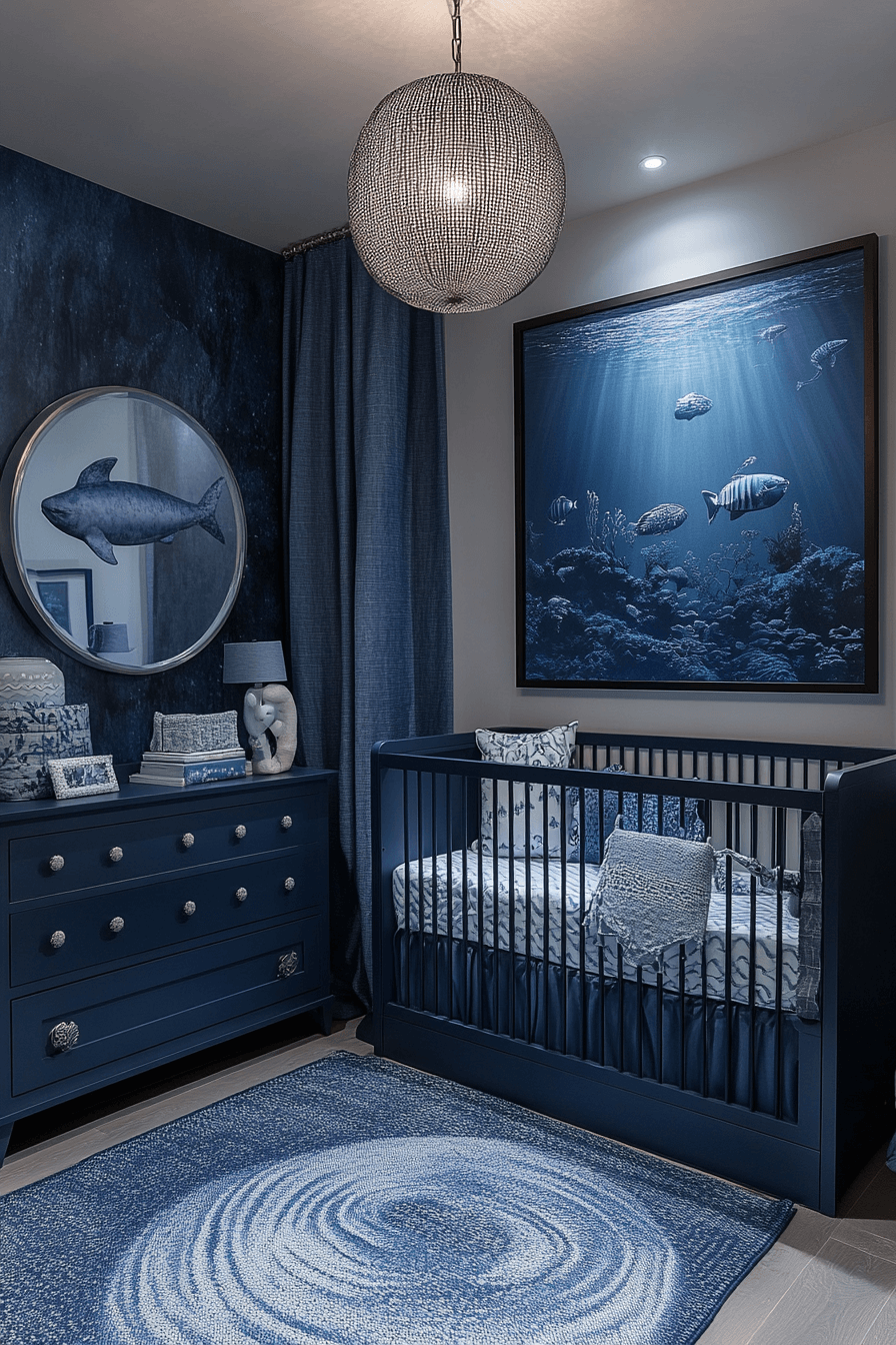 Coastal Baby Room