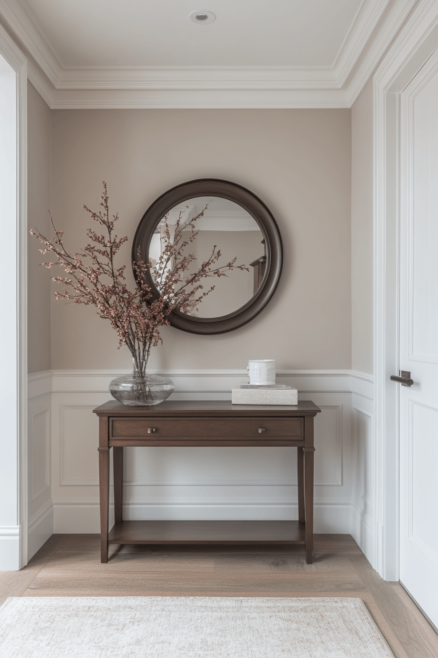 Small apartment entrance