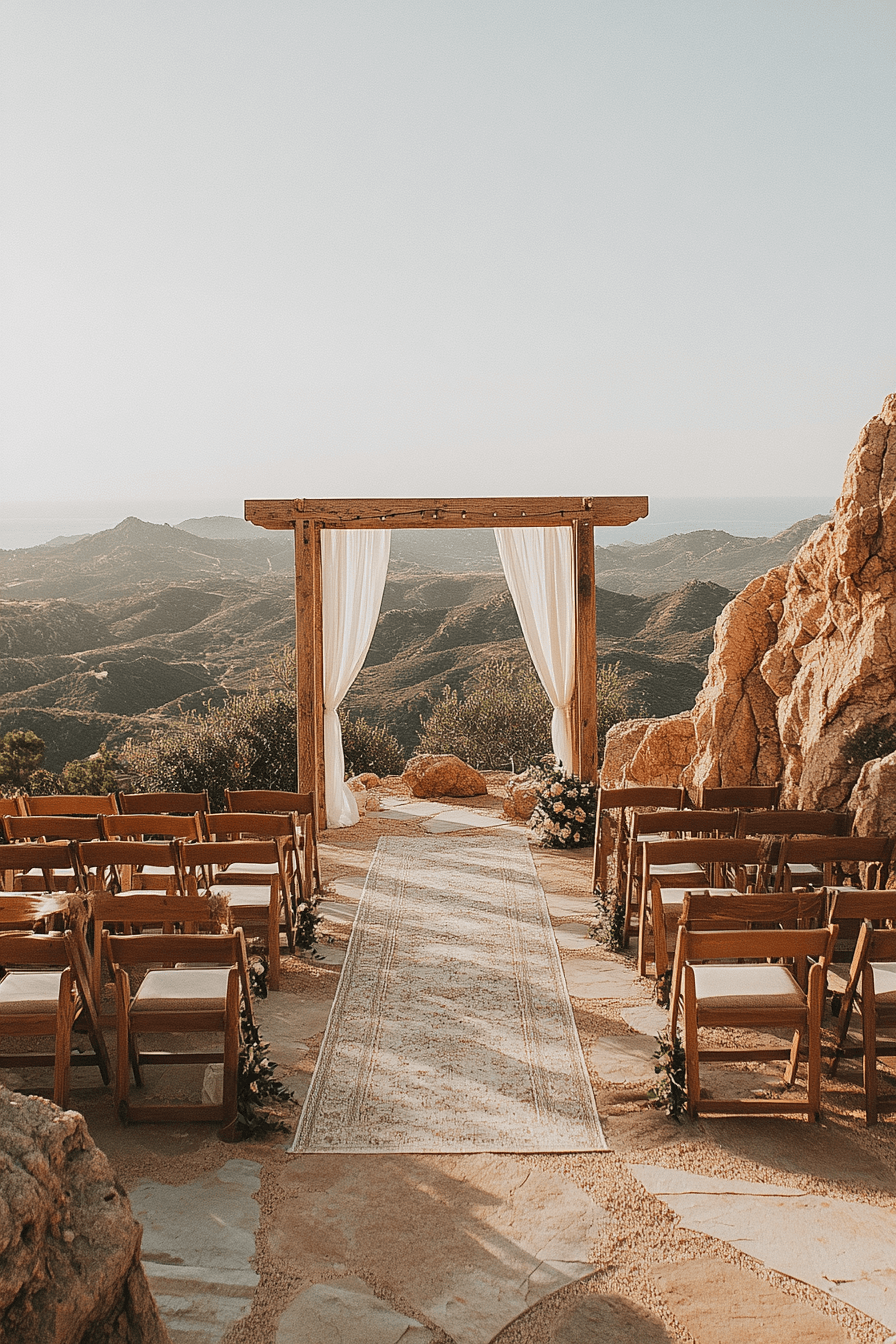 boho rustic wedding decor