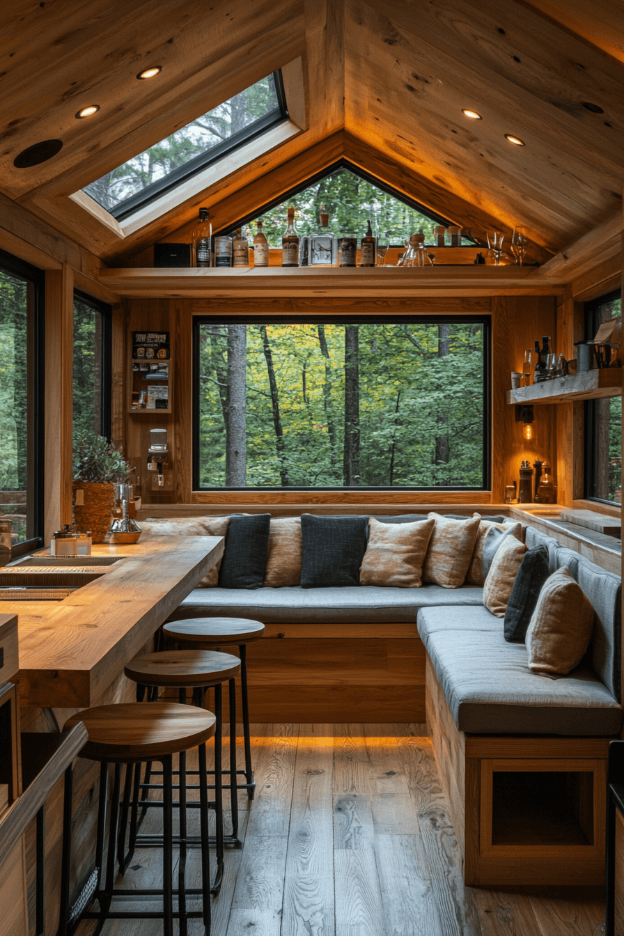 Tiny Cabins Interiors