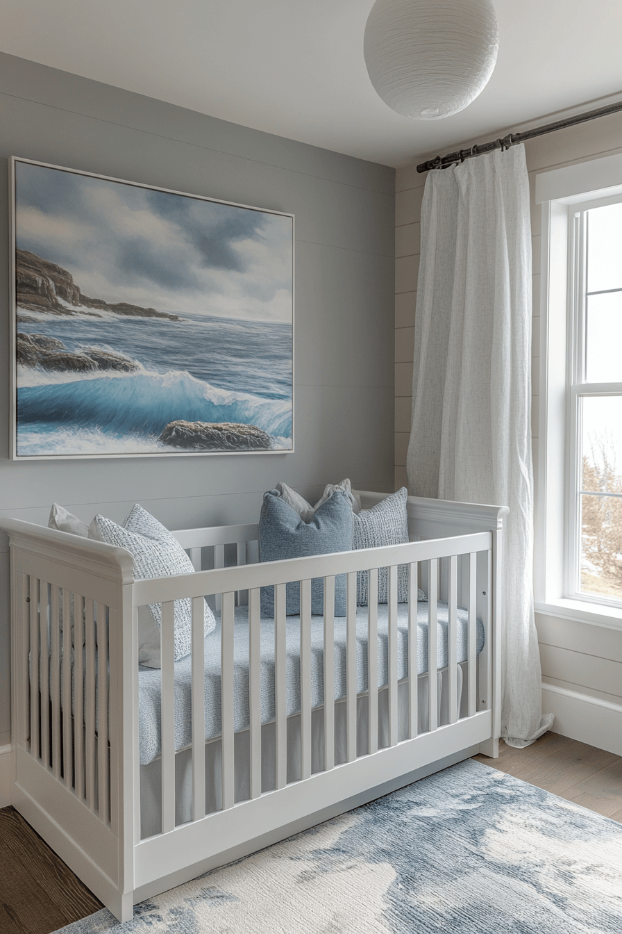 Coastal Baby Room