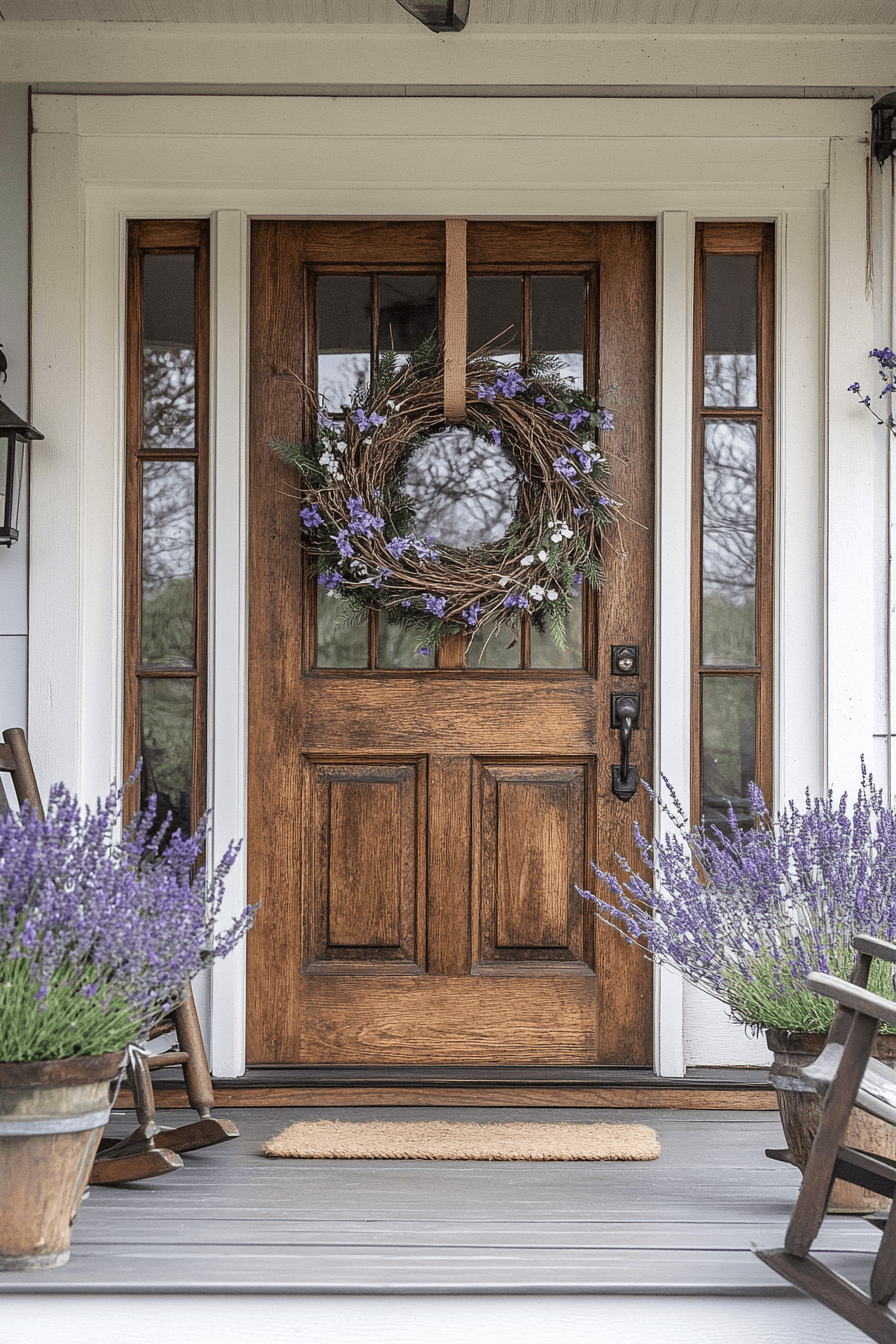 rustic spring home decor ideas