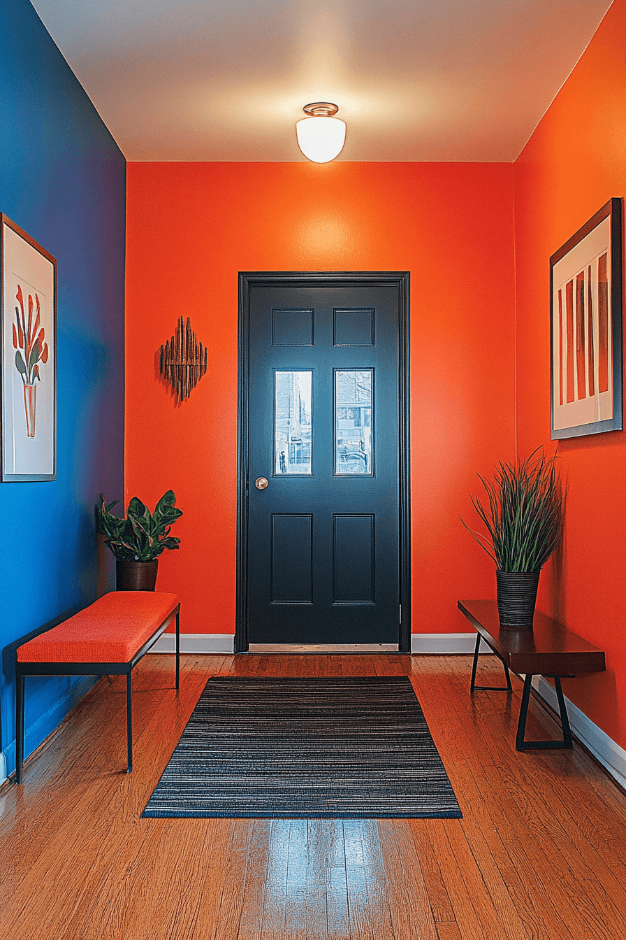 Small apartment entrance