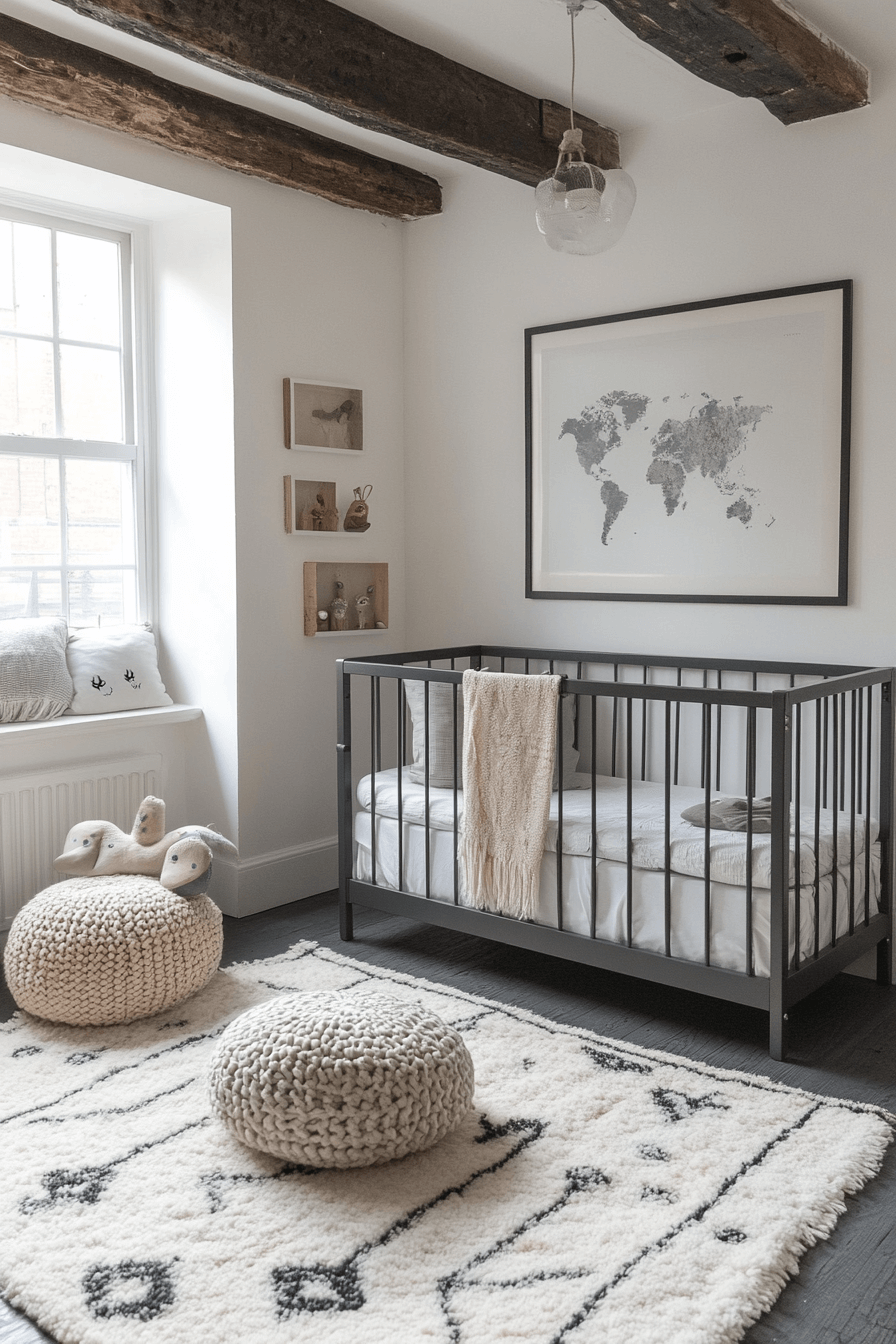 Industrial Chic Baby Room