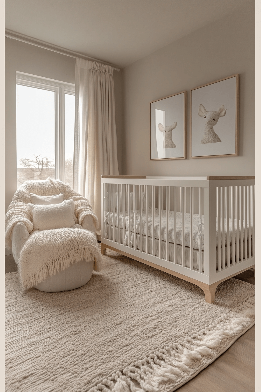 Modern Minimalist Baby Room