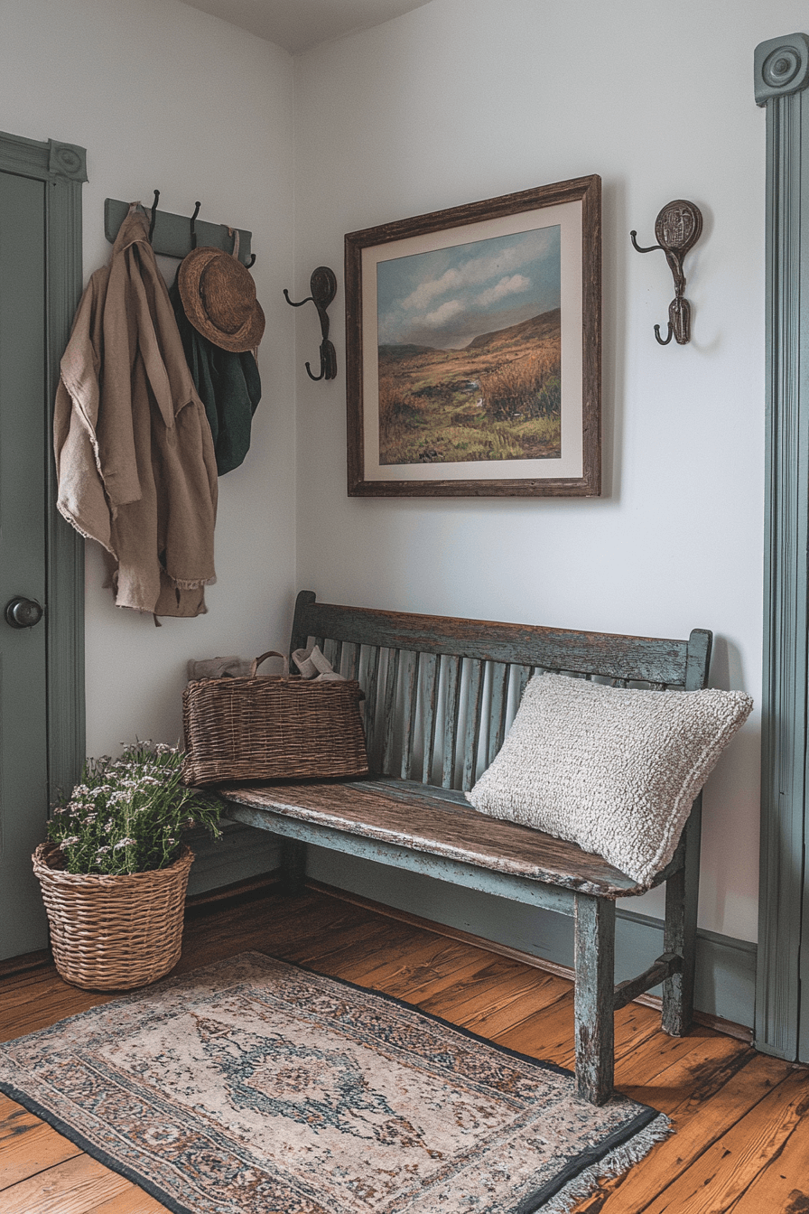 Small apartment entrance
